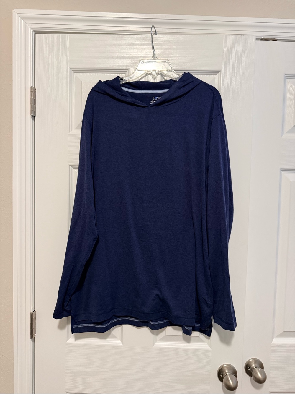 Vineyard Vines Navy On-The-Go Hoodie